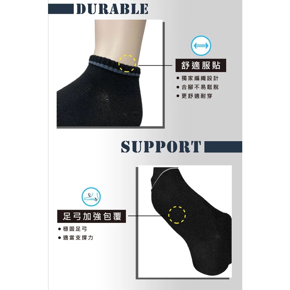 台灣製造 檢測合格 除臭襪【MORINO抗菌除臭透氣足弓船襪】防止異味 乾爽不悶熱 360度著壓 襪子