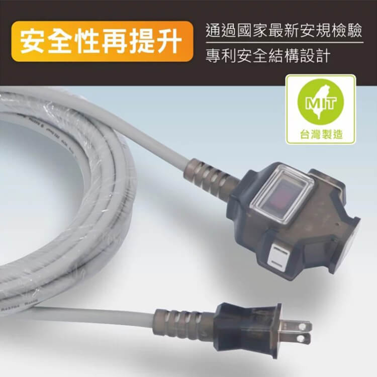 台灣製【1擴3動力延長線2尺~15M】延長線 動力線 動力延長線 露營戶外使用