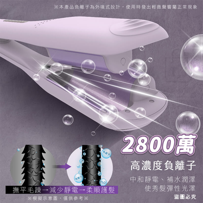 【KINYO 植感系丁香波波蛋捲夾】可出國 32mm 電棒捲 捲髮棒 捲髮器 波波捲 國際電壓