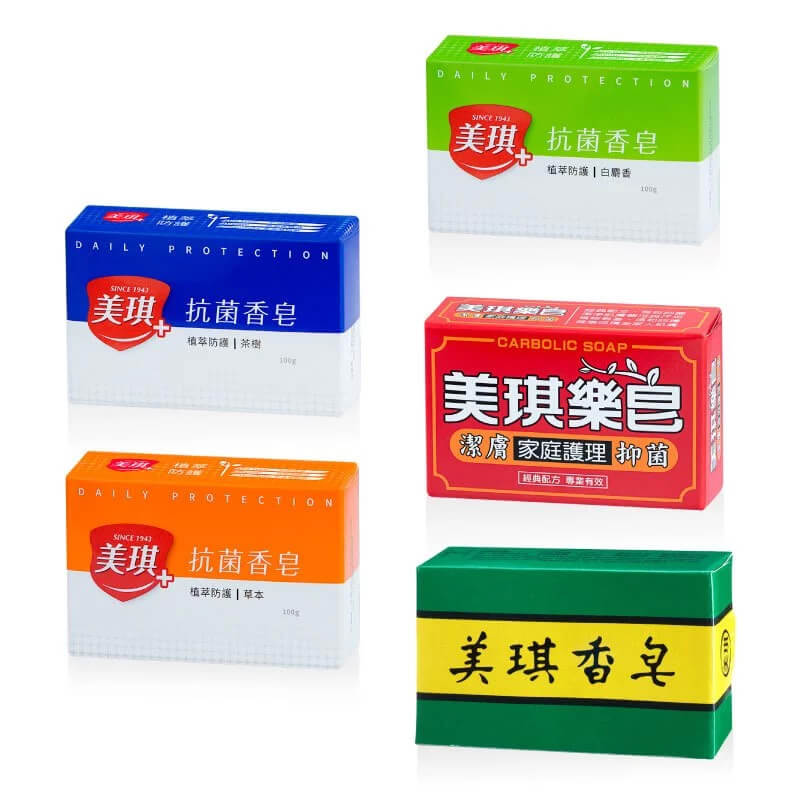 台灣製【美琪香皂 美琪樂皂 抗菌香皂】洗手皂 洗臉皂 洗頭皂 沐浴 香皂 肥皂