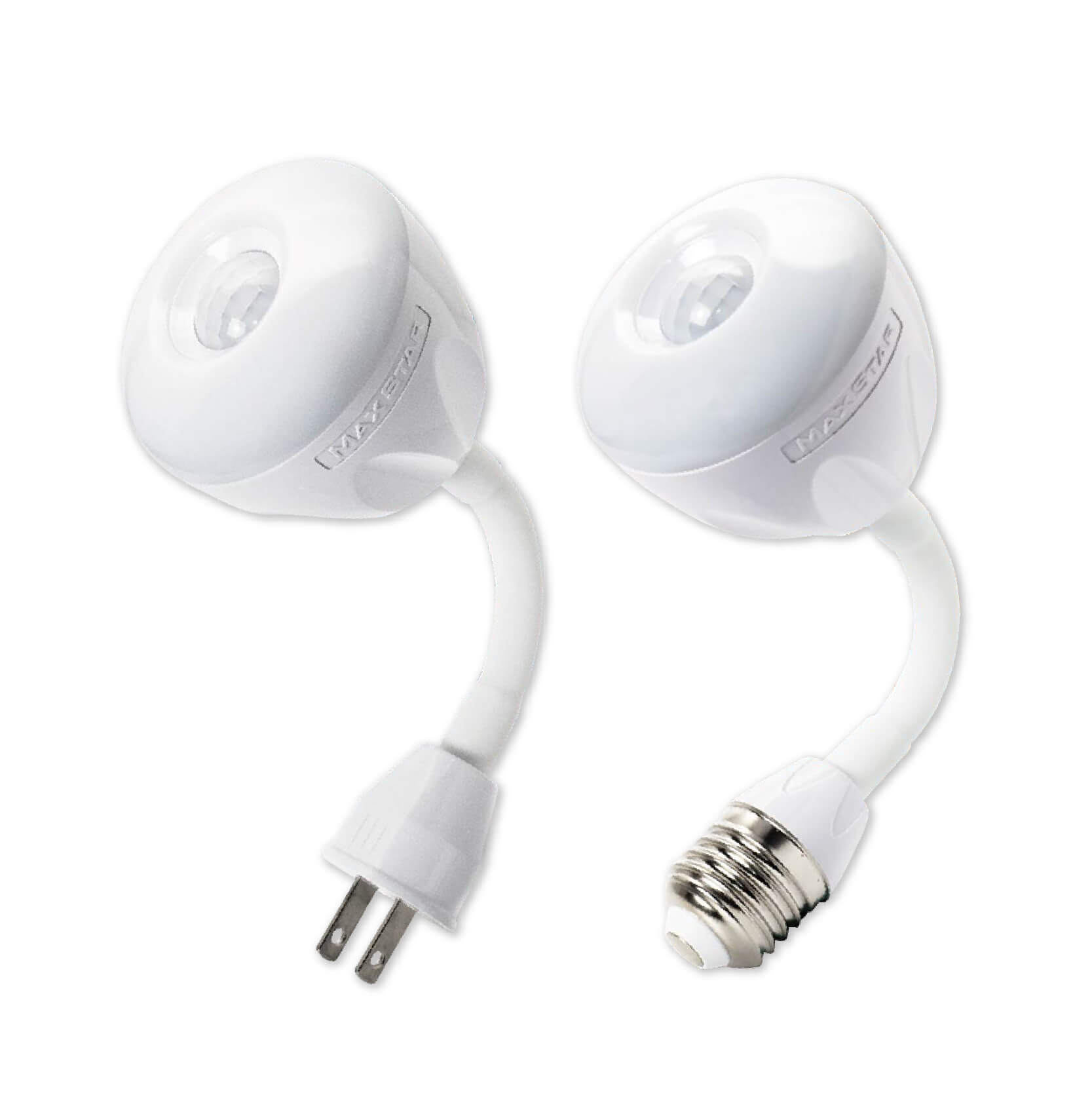 【4W一把照LED感應燈】感應燈 紅外線感應燈 節能省電 360度可彎 感應燈 插頭小夜燈 E27