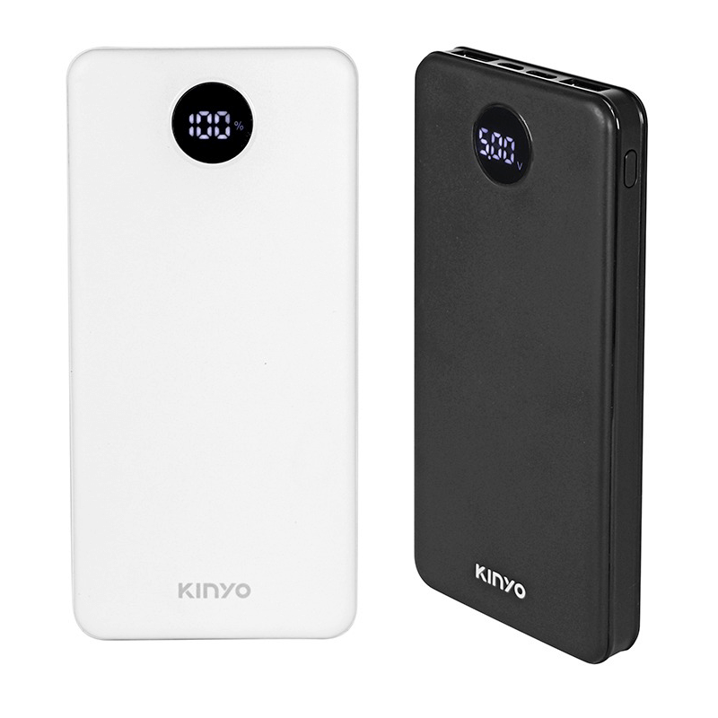 【KINYO PDQC全兼容快充行動電源】充電器 Type-C 30W 快充 液晶顯示