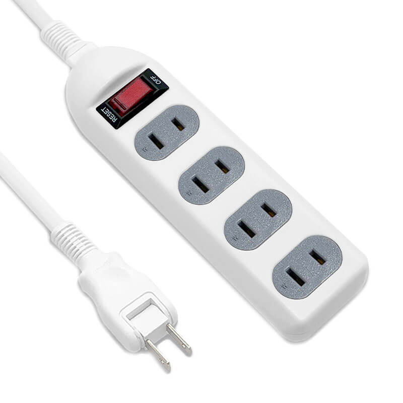 台灣製【威電 1開4插總開關延長線】微笑標章認證 過載斷電 防火材質 延長線 總開關 2P