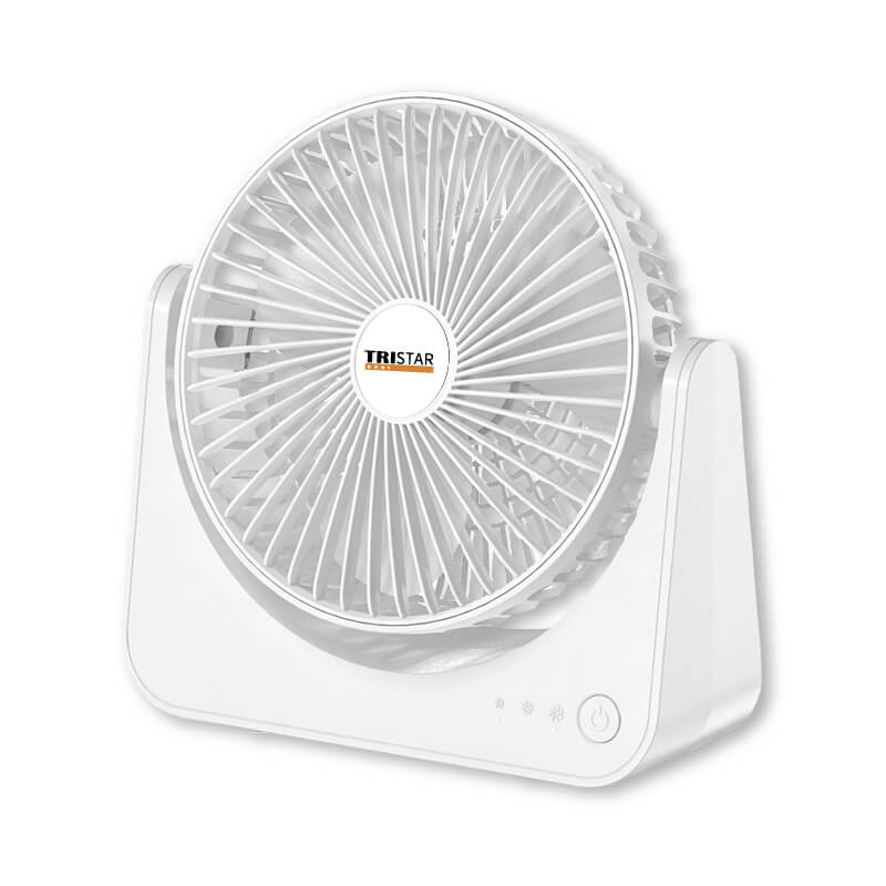 【TRISTAR 6.5吋桌面強力風扇】TYPE-C 6.5吋 循環扇 風扇 三段風速 直插供電