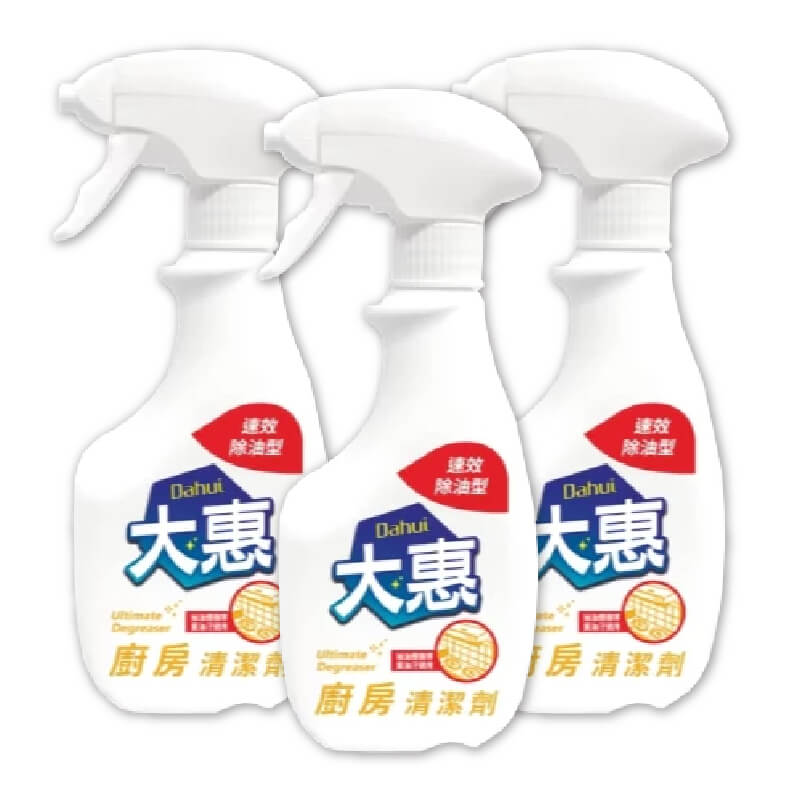 台灣製【愛思潔 大惠廚房清潔劑 速效除油型】500g 超強除油 清新香味 去油 去垢 清潔劑 廚房清潔劑