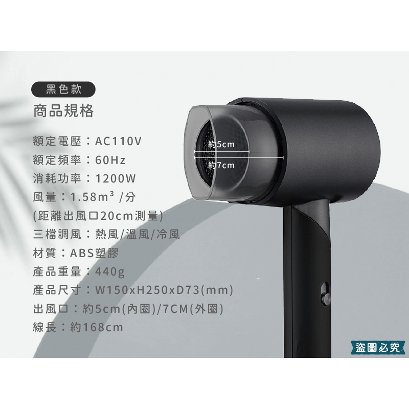 【AWSON 負離子柔護吹風機】負離子吹風機 吹風機 輕巧好攜帶 冷熱風三段溫控