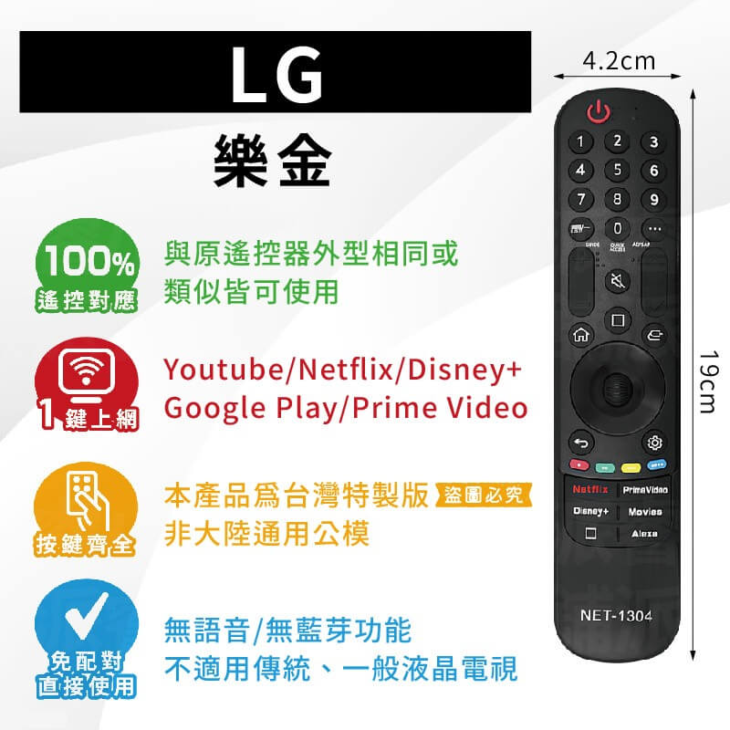 【聖岡 網聯液晶電視遙控器】SONY 三星 PANASONIC 飛利浦 LG 奇美 禾聯 電視遙控器