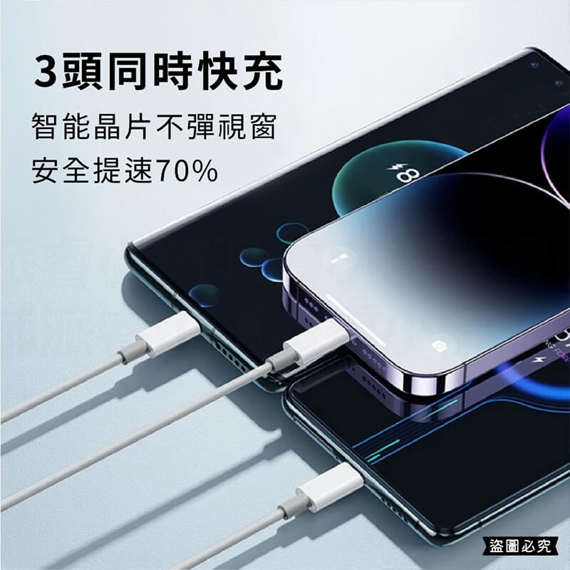 【多合一充電線】快充線 充電線 傳輸線 快充 充電 APPLE線 TYPE-C MICRO線 USB傳輸線