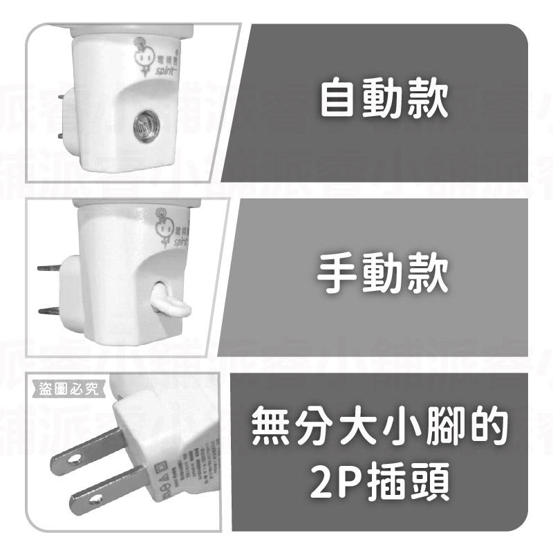 【LED幾何造型小夜燈】光控感應 手動開關 小夜燈 暖光 夜晚自動亮 走道燈 床頭燈 2P插頭