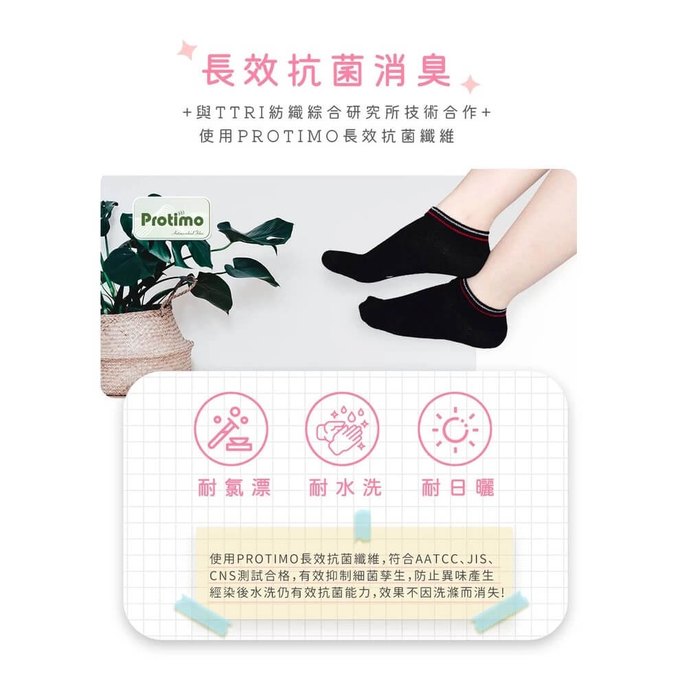 台灣製造 檢測合格 除臭襪【MORINO 抗菌造型船襪】天然柔適棉紗 襪子 抑制細菌孳生 吸汗效果佳 【LD581】