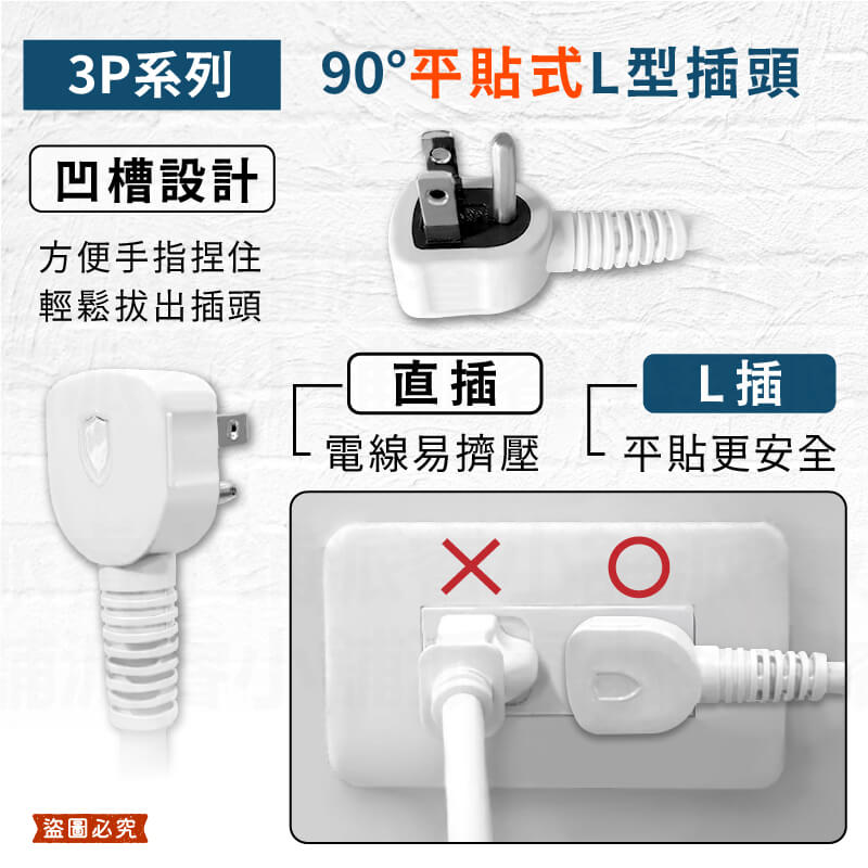 【BiBi聲AI過載警報延長線】1.8M 2.7M 總開關 獨立開關 過載蜂鳴 100分貝警鈴 延長線