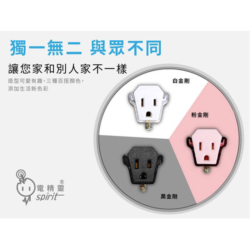 【3P轉2P可愛造型轉換插頭】轉換插座 3孔轉2孔 造型可愛 插頭 太星電工 新安規合格 轉接插座 轉接頭