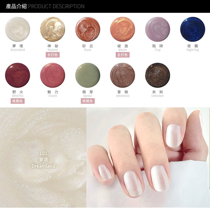 台灣製造【Solone 幻彩流砂系列油性指甲油】義大利原料 指甲油 油性指甲油 流沙風格 持久速乾 美甲
