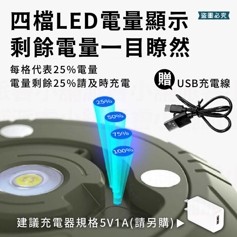 【利百代 充電式露營星光燈】 LED 露營燈 戶外照明 呼吸燈 暖黃光 白光 手電筒【LD1296】