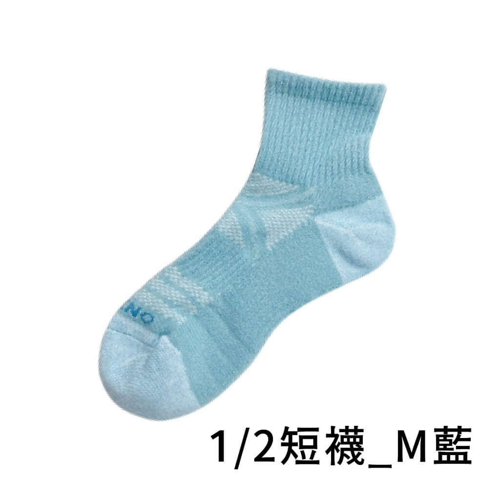 台灣製造 【MORINO抗菌X型透氣氣墊襪】抗菌消臭 檢測合格 除臭襪 襪子 毛巾底彈力氣墊 X型導氣網設計
