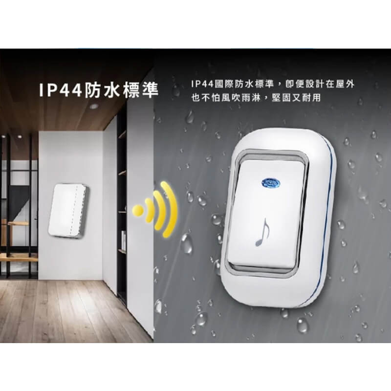 【無線數位門鈴】看護門鈴 居家照護 多種規格 插電式 電池式 門鈴 呼叫器 免安裝無需牽線 無線門鈴【LD713】