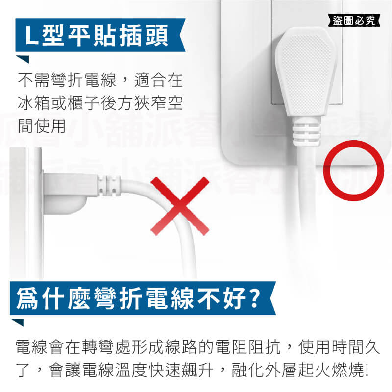 台灣製~微笑標章認證【威電 3開3插延長線】過載斷電 防火材質 延長線 獨立開關 2P 3P