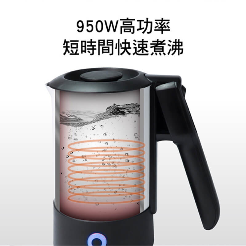 【KINYO 雙電壓旅行快煮壼】220V 旅行 安全衛生 出國旅遊 電熱水壺 快煮壺 304不銹鋼