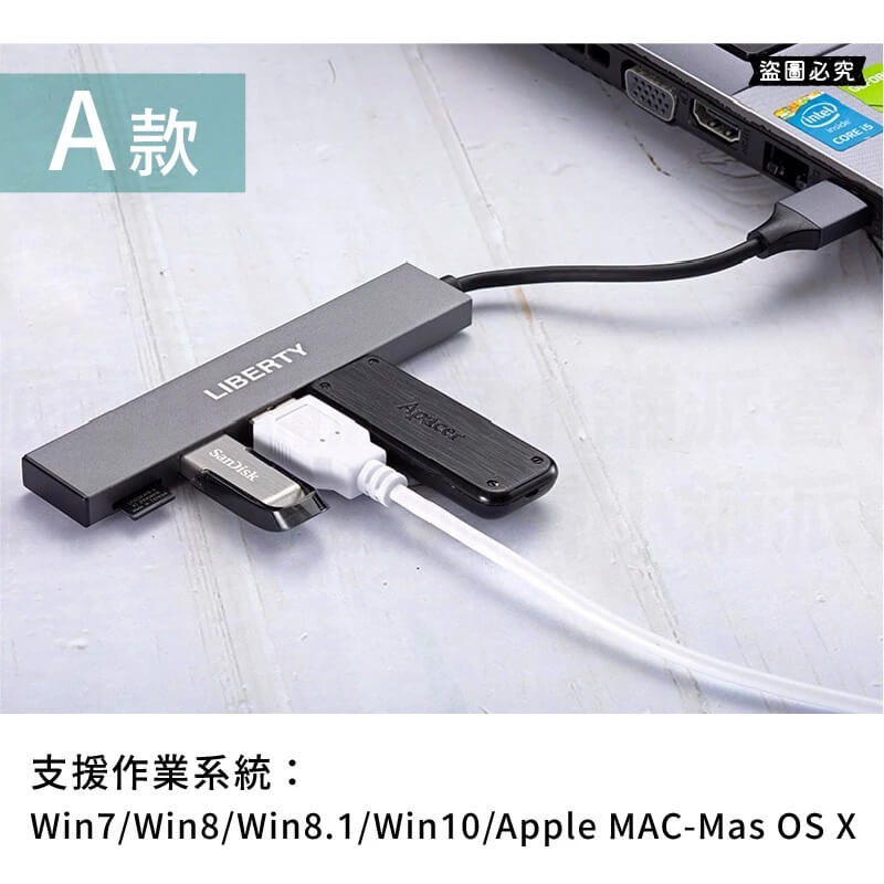 【利百代 USB3.0擴充集線器】USB3.0 擴展器 USB插座 USB擴充槽 集線器 擴充器【LD1066】