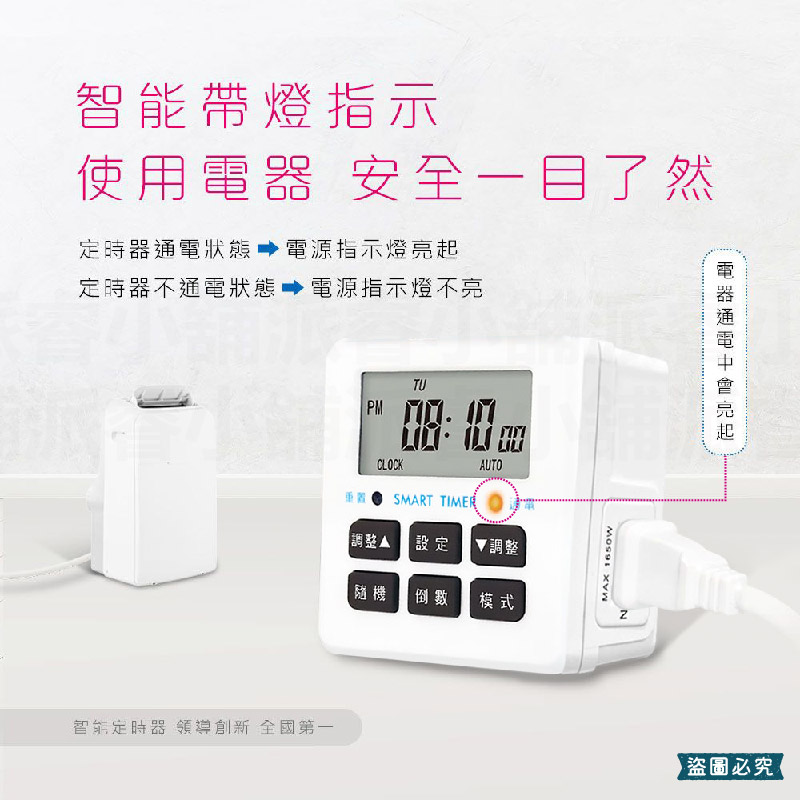 2025年新安規認證~【聖岡智能定時器】機械式定時器 定時器 省電器 倒數計時 智能定時 節能省電