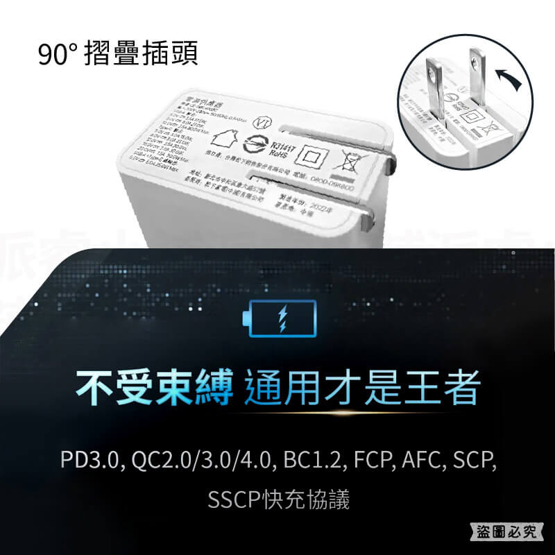 【Panasonic國際牌30W極速USB充電器】快充 充電器 豆腐頭 USB充電 快充 Type-C