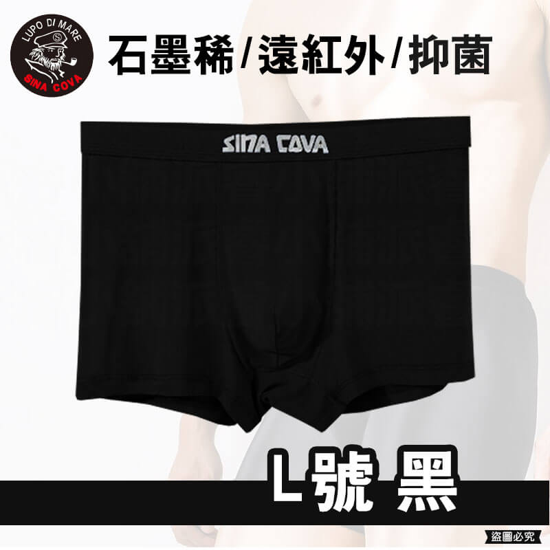 【老船長石墨稀貼身褲】內褲 四角褲 貼身內褲 貼身 抑菌 男生內褲 除臭內褲 石墨烯 老船長