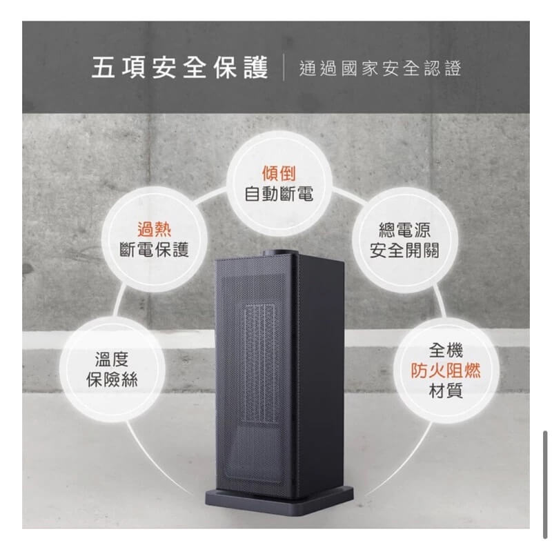 【KINYO迷你陶瓷電暖器110v】暖風扇 擺頭 3秒速熱 無光火 陶瓷暖爐【LD207】