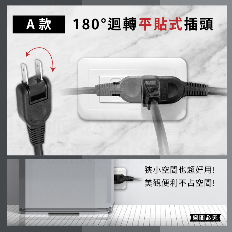 【Loft美式居家工業風延長線】按壓式開關 過載斷電 新安規 2P延長線 LOFT BSMI 工業風【LD1088】