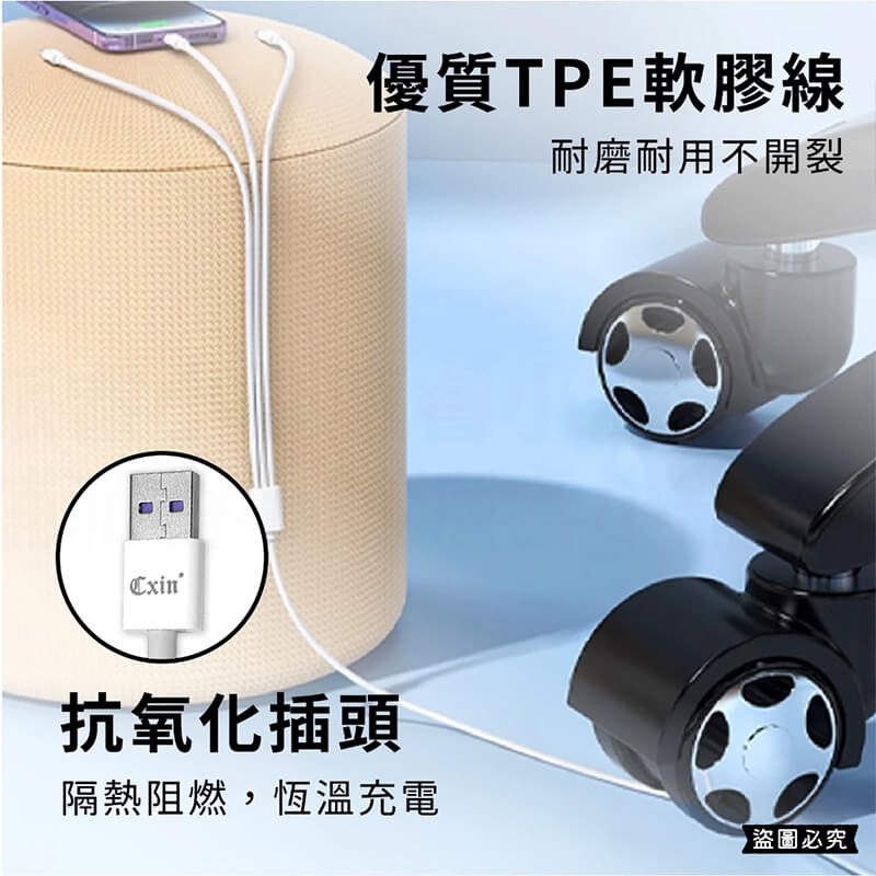 【多合一充電線】快充線 充電線 傳輸線 快充 充電 APPLE線 TYPE-C MICRO線 USB傳輸線
